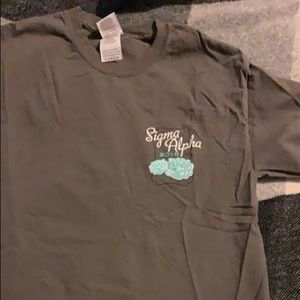 Gray, short sleeve, t-shirt